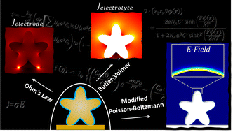 Simulating Electric Field And Current Density In Nanostructured