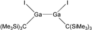 Graphical abstract: Ga2I2[C(SiMe3)3]2 – an organogallium(ii) halide containing a Ga–Ga single bond