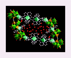 Graphical abstract: A building block approach to the synthesis of organic–inorganic oxide materials: the hydrothermal synthesis and network structure of [{Ni4(tpypyz)3}{Mo5O15(O3PCH2CH2PO3)}2]·23H2O (tpypyz = tetra-2-pyridylpyrazine)
