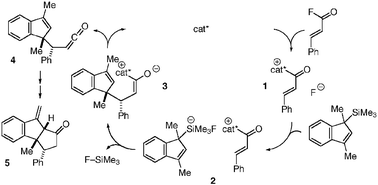 Graphical abstract: Asymmetric [3 + 2] annulations catalyzed by a planar-chiral derivative of DMAP