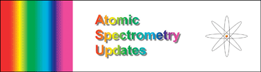 Graphical abstract: Atomic Spectrometry Update. Advances in atomic spectrometry and related techniques