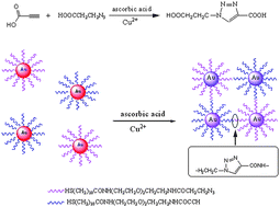 Graphical abstract: Visual detection of ascorbic acid via alkyne–azide click reaction using gold nanoparticles as a colorimetric probe