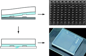 Graphical abstract: Micromolding of solvent resistant microfluidic devices