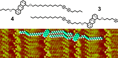 Graphical abstract: Tetris in monolayers: patterned self-assembly using side chain shape