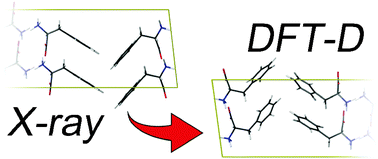 Graphical abstract: Revealing the true crystal structure of l-phenylalanine using solid-state density functional theory