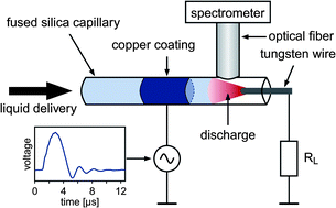 Graphical abstract: Liquid electrode dielectric barrier discharge for the analysis of solved metals