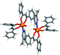 Graphical abstract: V [[double bond, length as m-dash]] O⋯C interactions in crystal structures of oxovanadium-coordination compounds