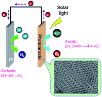 Graphical abstract: Visible-light-driven photocatalytic carbon-doped porous ZnO nanoarchitectures for solar water-splitting