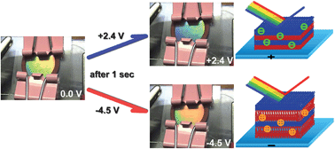 Graphical abstract: Fast electrically driven photonic crystal based on charged block copolymer