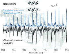 Graphical abstract: The far infrared spectrum of naphthalene characterized by high resolution synchrotron FTIR spectroscopy and anharmonic DFT calculations