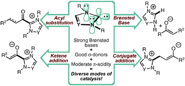 Graphical abstract: Acyl anion free N-heterocyclic carbene organocatalysis