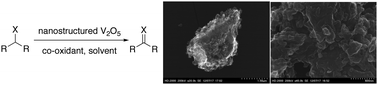 Graphical abstract: Evaluation of nanostructured vanadium(v) oxide in catalytic oxidations