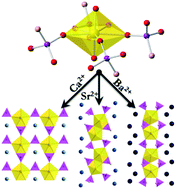 Graphical abstract: Structural changes within the alkaline earth uranyl phosphites