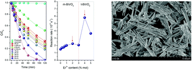 Graphical abstract: Exalted photocatalytic activity of tetragonal BiVO4 by Er3+ doping through a luminescence cooperative mechanism