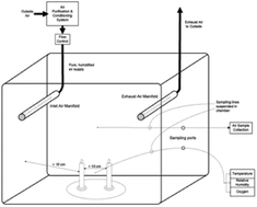 Graphical abstract: A standard method for measuring benzene and formaldehyde emissions from candles in emission test chambers for human health risk assessment purposes
