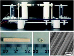 Graphical abstract: Fabrication of 3D aligned nanofibrous tubes by direct electrospinning