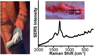 Graphical abstract: Combined SERS and Raman analysis for the identification of red pigments in cross-sections from historic oil paintings