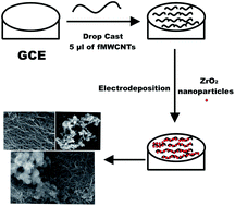 Graphical abstract: A novel voltammetric p-nitrophenol sensor based on ZrO2 nanoparticles incorporated into a multiwalled carbon nanotube modified glassy carbon electrode