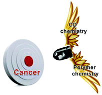 Graphical abstract: Cyclodextrin-functionalized polymers as drug carriers for cancer therapy