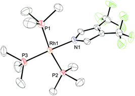 Graphical abstract: Synthesis and structures of mononuclear 3,4-bis(trifluoromethyl)pyrrolyl complexes of Rh(i) and Ni(ii)