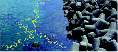 Graphical abstract: A molecular breakwater-like tetrapod for organic solar cells
