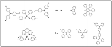 Graphical abstract: Synthesis, characterization, electrochemistry, and photophysical studies of triarylamine-containing zinc(ii) diimine bis-thiolate complexes