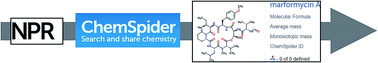 Graphical abstract: Editorial: ChemSpider – a tool for Natural Products research