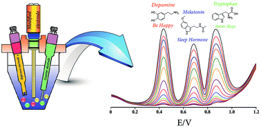 Graphical abstract: A new electrochemical sensor based on a nitrogen-doped graphene/CuCo2O4 nanocomposite for simultaneous determination of dopamine, melatonin and tryptophan