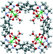Graphical abstract: A Ni8 metallacalix[4]arene and a Cu4 molecular rhomboid: limiting the nuclearity of carboxysalen-like metal complexes