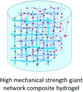 Graphical abstract: A unique high mechanical strength dialdehyde microfibrillated cellulose/gelatin composite hydrogel with a giant network structure