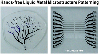 Graphical abstract: Vacuum filling of complex microchannels with liquid metal