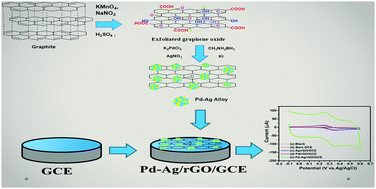Graphical abstract: An ultra-sensitive electrochemical sensor for the detection of acetaminophen in the presence of etilefrine using bimetallic Pd–Ag/reduced graphene oxide nanocomposites