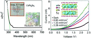 Graphical abstract: Growth, characterization and optoelectronic applications of pure-phase large-area CsPb2Br5 flake single crystals