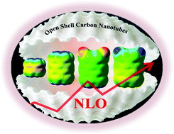 Graphical abstract: Exploring the novel donor-nanotube archetype as an efficient third-order nonlinear optical material: asymmetric open-shell carbon nanotubes