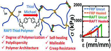 Graphical abstract: Tuning thermoresponsive network materials through macromolecular architecture and dynamic thiol-Michael chemistry