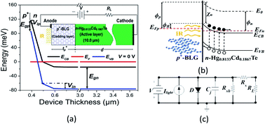 Graphical abstract: Bilayer graphene/HgCdTe based very long infrared photodetector with superior external quantum efficiency, responsivity, and detectivity