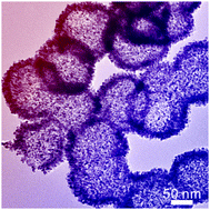Graphical abstract: Hollow porous rhodium nanoballs