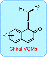 Graphical abstract: Enantioselective organocatalytic activation of vinylidene–quinone methides (VQMs)