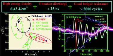 Graphical abstract: High energy storage density and ultrafast discharge in lead lutetium niobate based ceramics