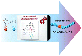 Graphical abstract: A chiral thiourea and a phosphazene for fast and stereoselective organocatalytic ring-opening-polymerization of racemic lactide