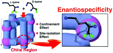 Graphical abstract: Enantiospecificity in achiral zeolites for asymmetric catalysis