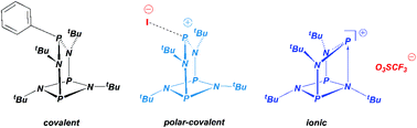 Graphical abstract: Covalent and ionic bonding in bi- and tricyclic Group 15 amides: equidistant P–I and As–I bonds and fluxional cations