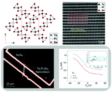 Graphical abstract: One-dimensional van der Waals stacked p-type crystal Ta2Pt3Se8 for nanoscale electronics
