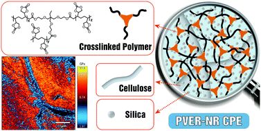 Graphical abstract: Silica-nanoresin crosslinked composite polymer electrolyte for ambient-temperature all-solid-state lithium batteries