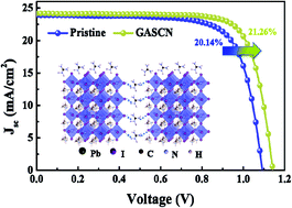 Graphical abstract: Design of surface termination for high-performance perovskite solar cells