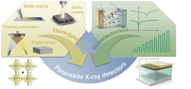 Graphical abstract: Thick-junction perovskite X-ray detectors: processing and optoelectronic considerations