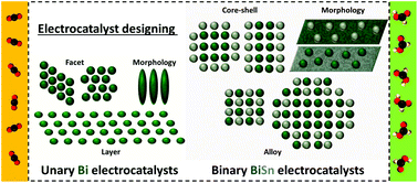 Graphical abstract: Recent progress of Bi-based electrocatalysts for electrocatalytic CO2 reduction