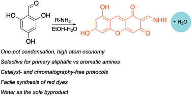 Graphical abstract: A synthetically benign one-pot construction of enamino-xanthene dyes