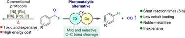 Graphical abstract: Decarbonylation of benzaldehydes by dual photoorgano-cobalt catalysis