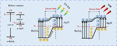 Graphical abstract: Efficient liquid phase photothermal catalysis realized by Ag2O/Bi4O5I2via heat-localization in a microreactor